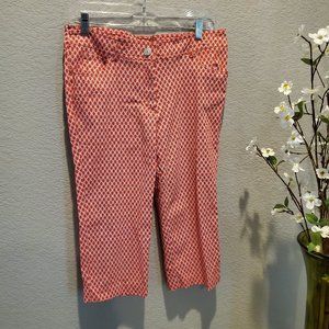 89th & Madison Pattern Crop Pant